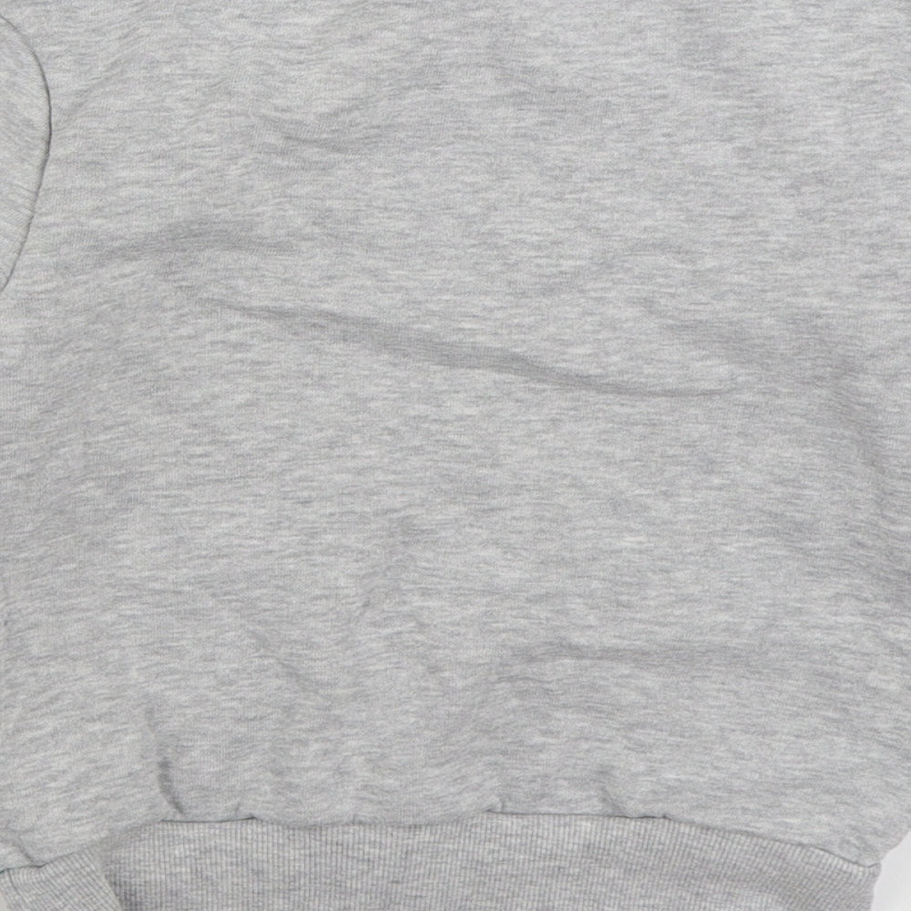 George Boys Grey Polyester Pullover Sweatshirt Size 4-5 Years Pullover