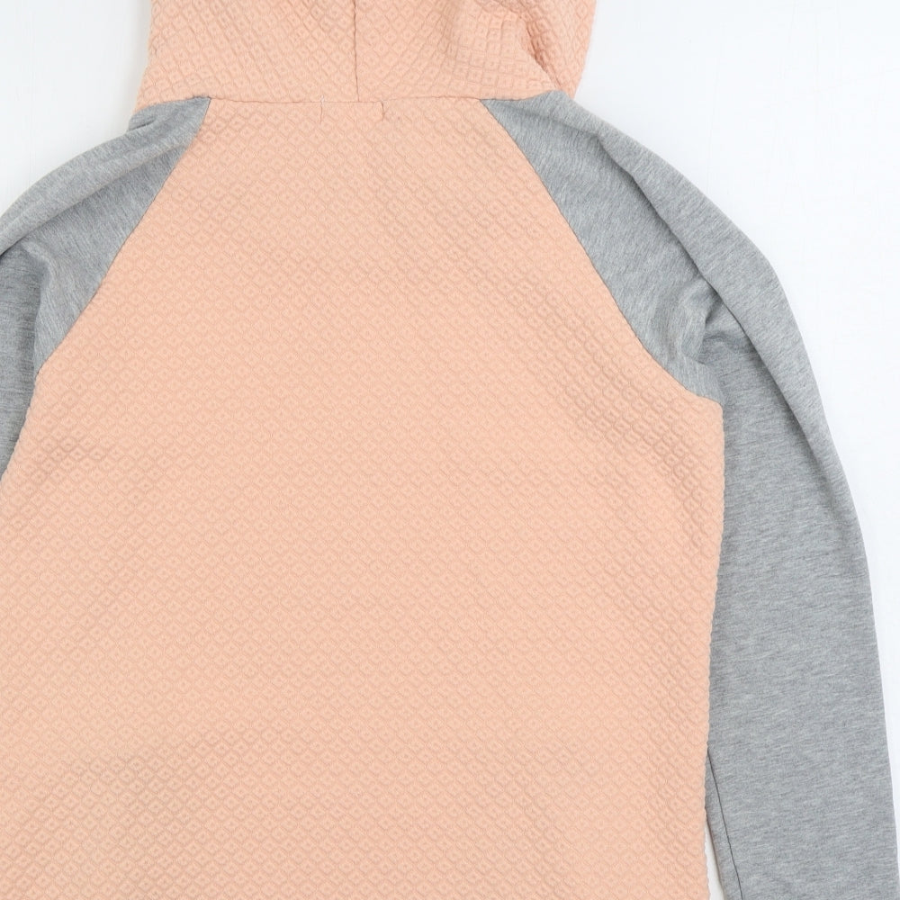 Yidarton Womens Pink Cotton Pullover Hoodie Size M Pullover