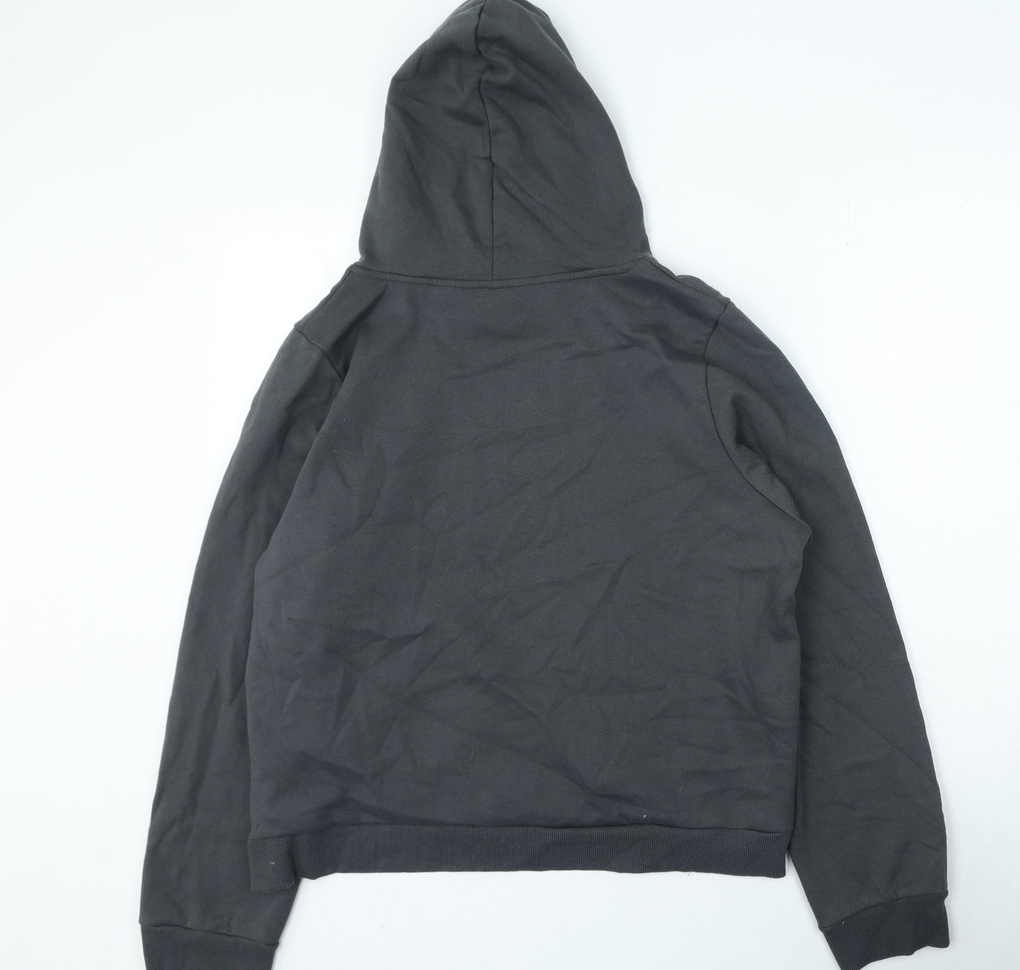 Preworn Womens Grey Cotton Pullover Hoodie Size 20