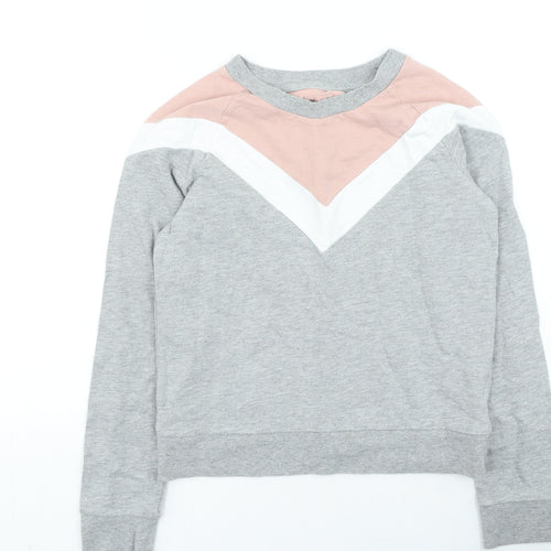 TU Girls Multicoloured Cotton Pullover Sweatshirt Size 12 Years