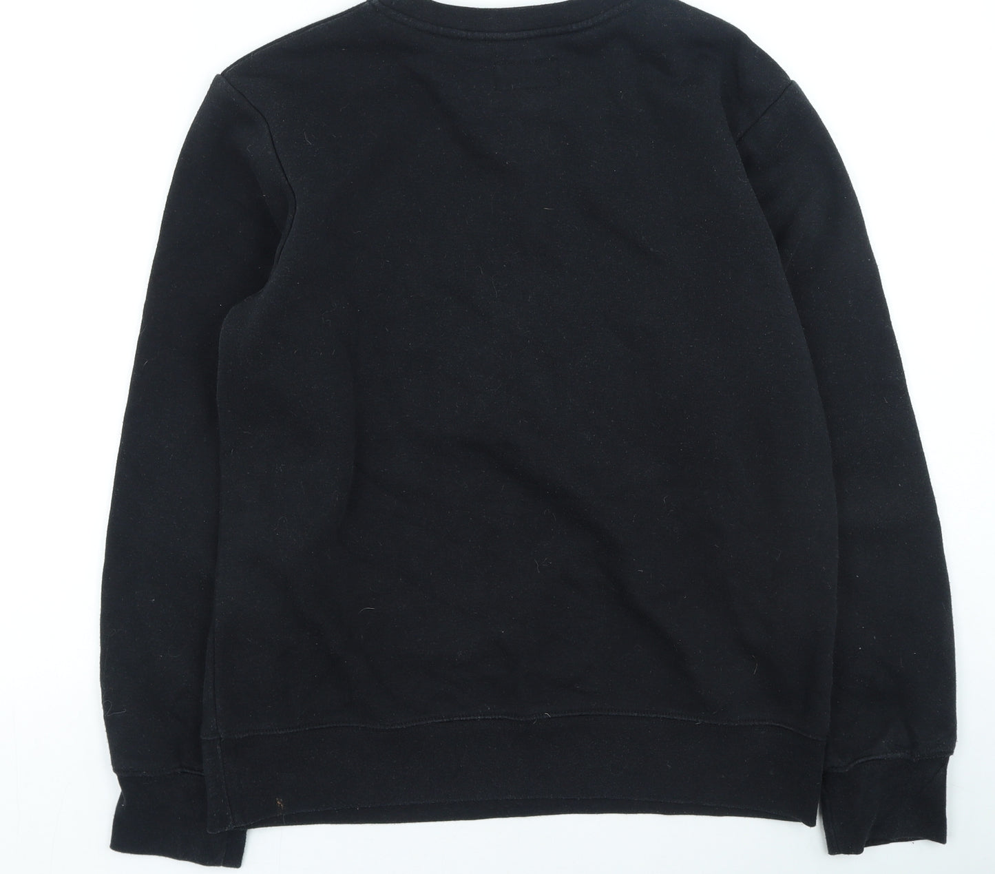 Jordan Boys Black Cotton Pullover Sweatshirt Size 14-15 Years