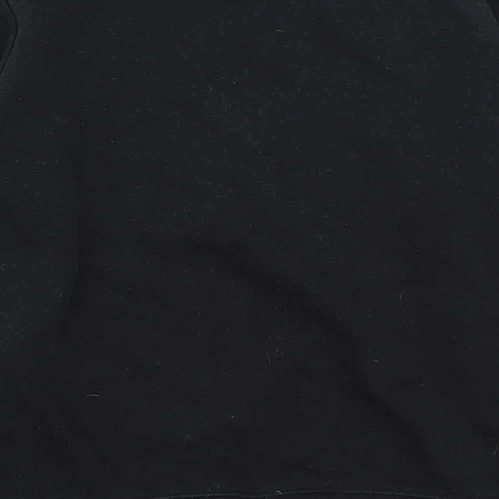 Jordan Boys Black Cotton Pullover Sweatshirt Size 14-15 Years