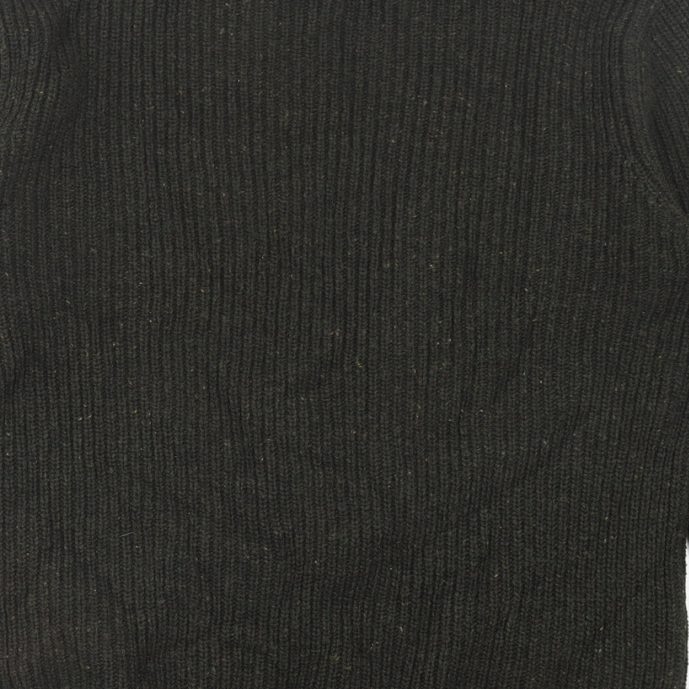 NEXT Mens Green Crew Neck Cotton Pullover Jumper Size L