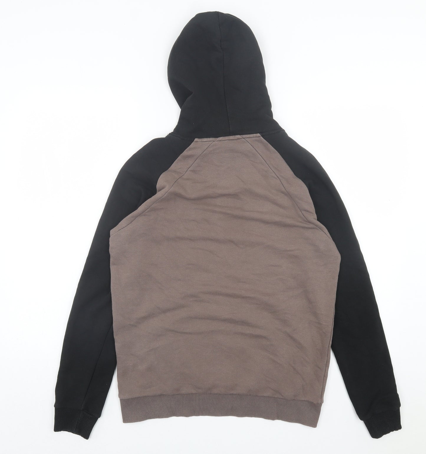 Gym King Mens Brown Cotton Pullover Hoodie Size S