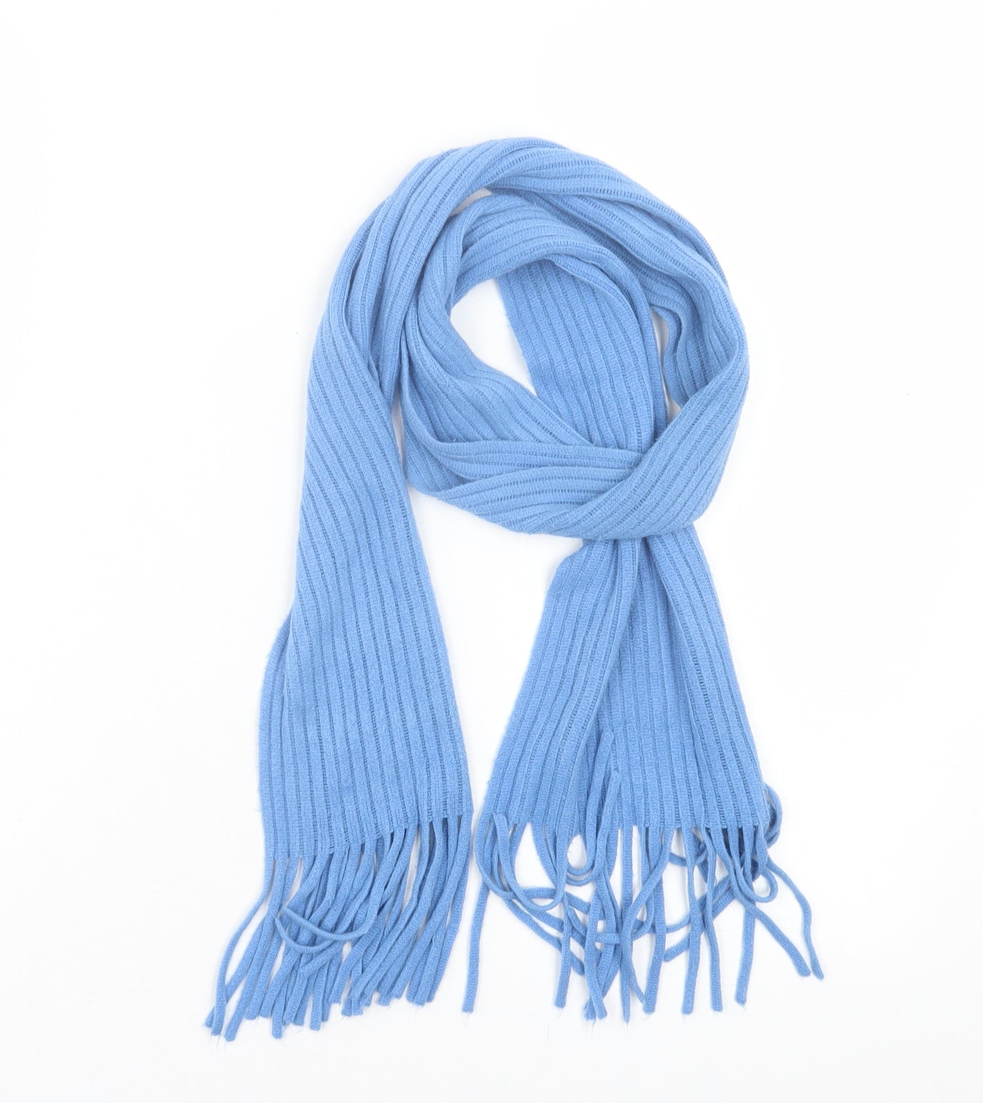 Marks and Spencer Womens Blue Acrylic Scarf