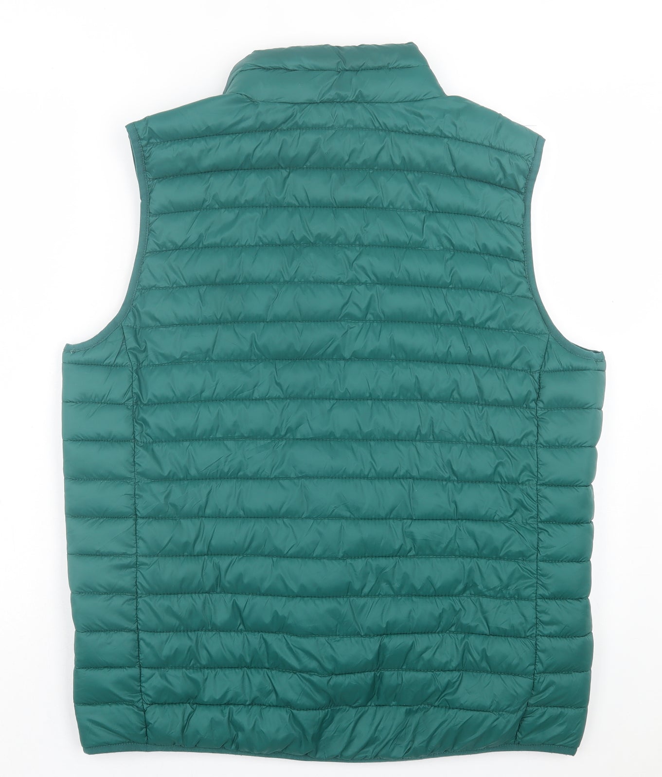 Crew Clothing Mens Green Gilet Jacket Size M Zip