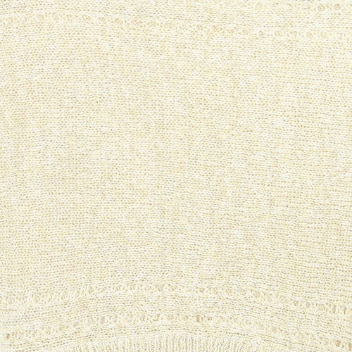 Miss Selfridge Womens Yellow Boat Neck Acrylic Pullover Jumper Size 12