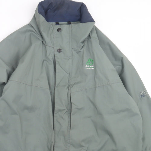 Craghoppers Mens Green Jacket Coat Size M Zip