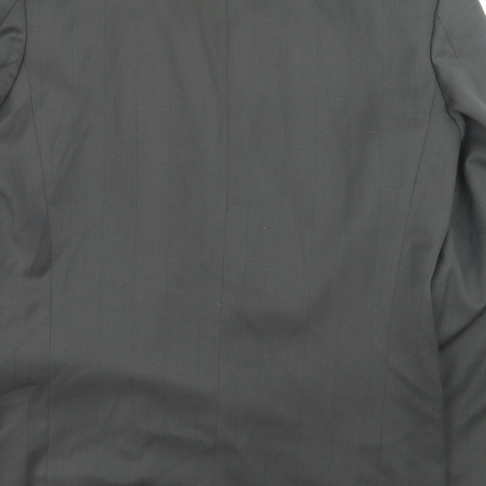 Marks and Spencer Mens Grey Wool Jacket Suit Jacket Size 40