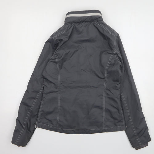 Horse Wear Womens Grey Windbreaker Jacket Size 8