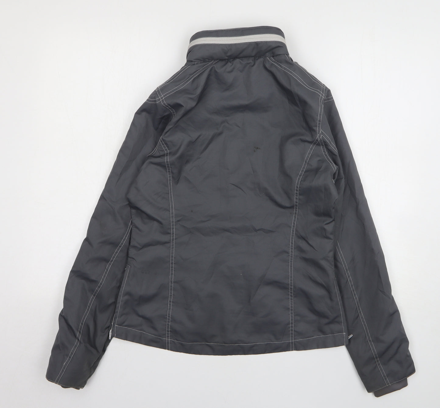 Horse Wear Womens Grey Windbreaker Jacket Size 8