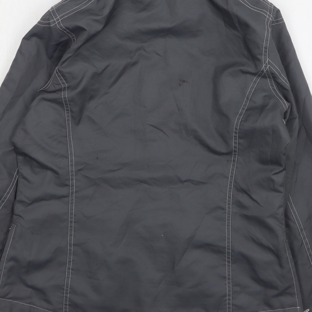 Horse Wear Womens Grey Windbreaker Jacket Size 8