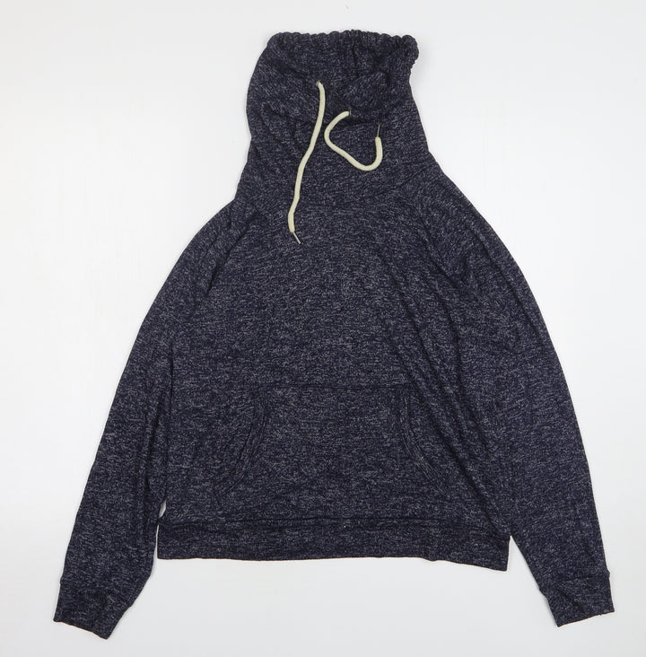 Atmosphere Womens Blue Polyester Pullover Sweatshirt Size 14