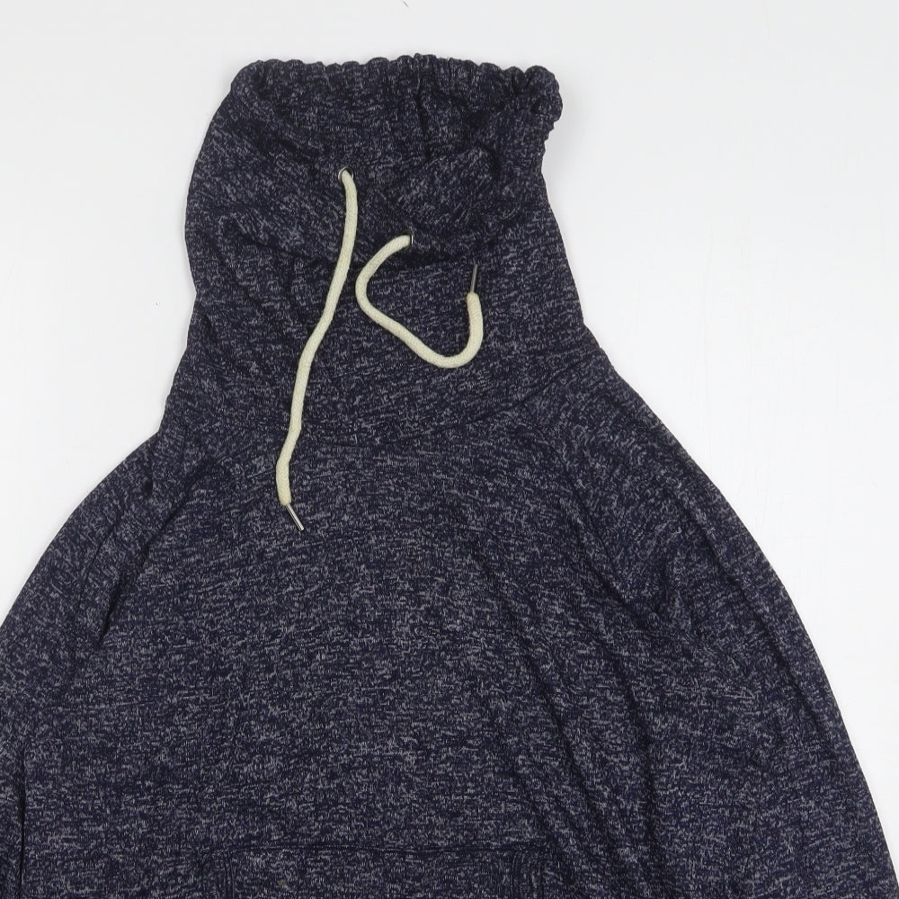 Atmosphere Womens Blue Polyester Pullover Sweatshirt Size 14