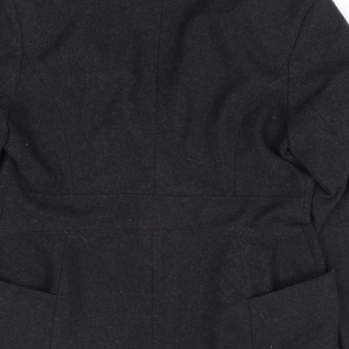 Louis Charles Womens Grey Wool Jacket Suit Jacket Size 12