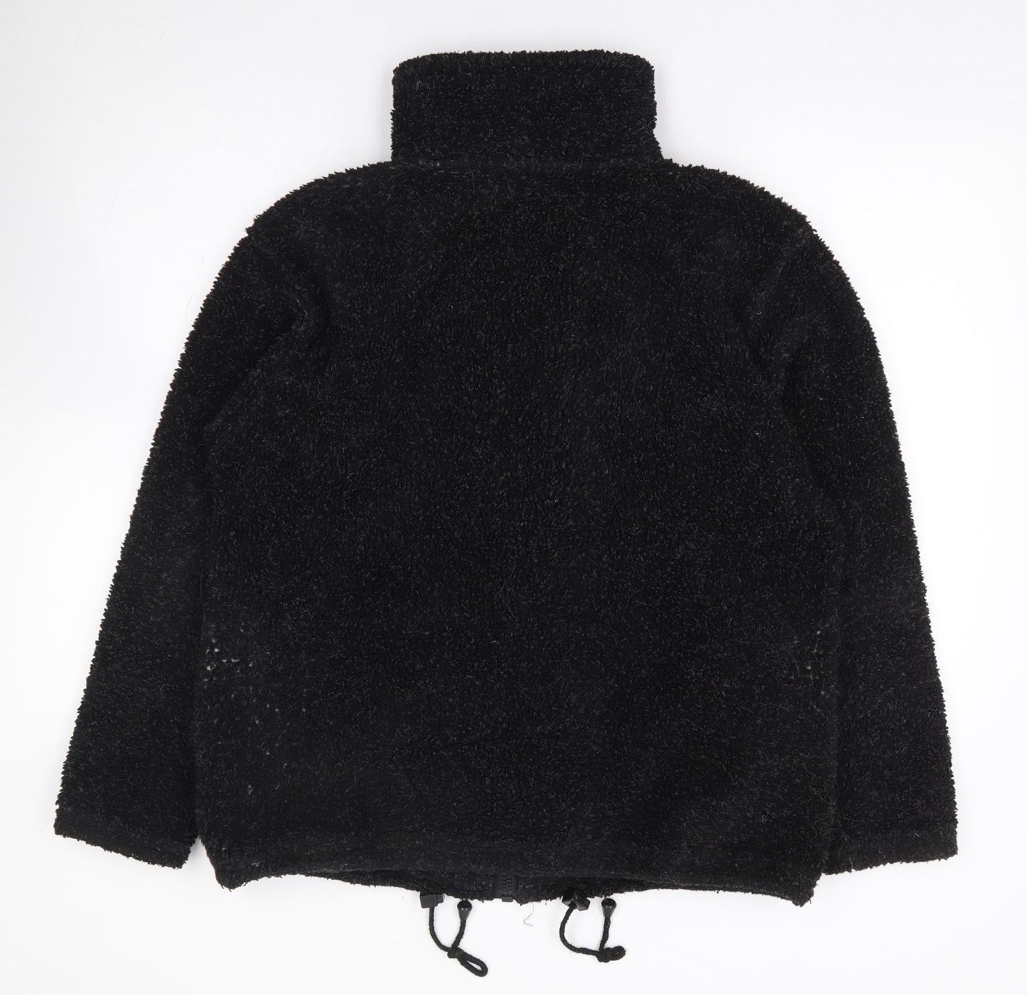 Giorgio Sport Mens Black Polyester Full Zip Sweatshirt Size S