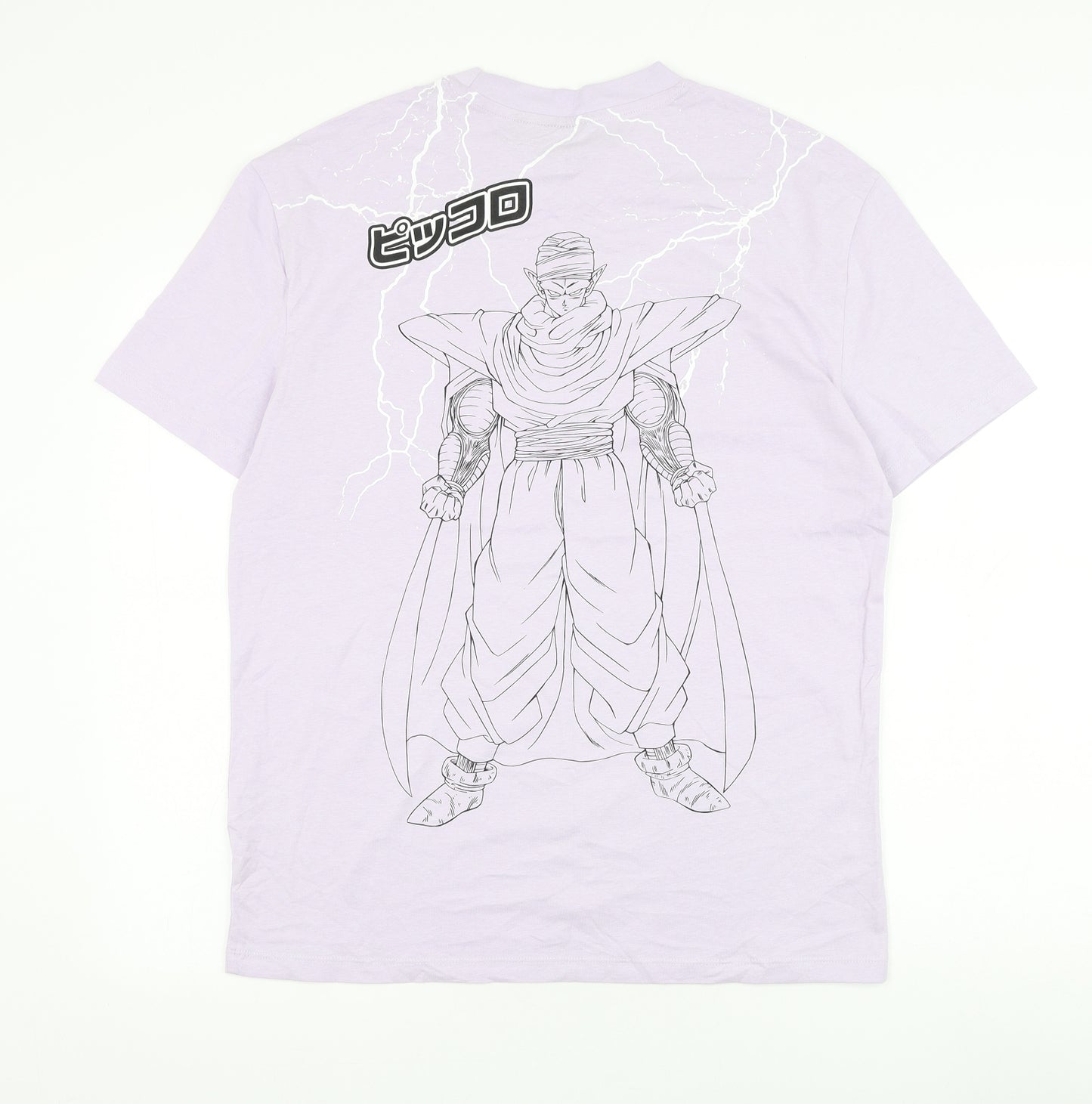 Primark Mens Purple Cotton T-Shirt Size S Round Neck - Dragon Ball Z