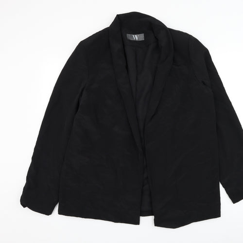 BHS Womens Black Jacket Blazer Size 14