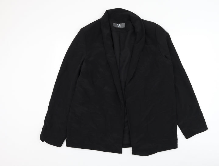 BHS Womens Black Jacket Blazer Size 14
