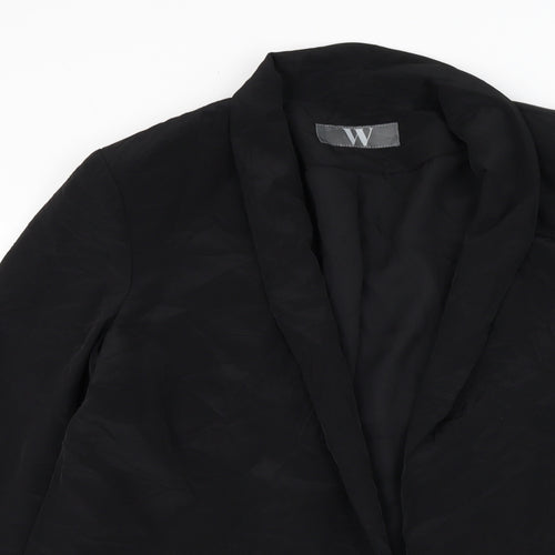 BHS Womens Black Jacket Blazer Size 14