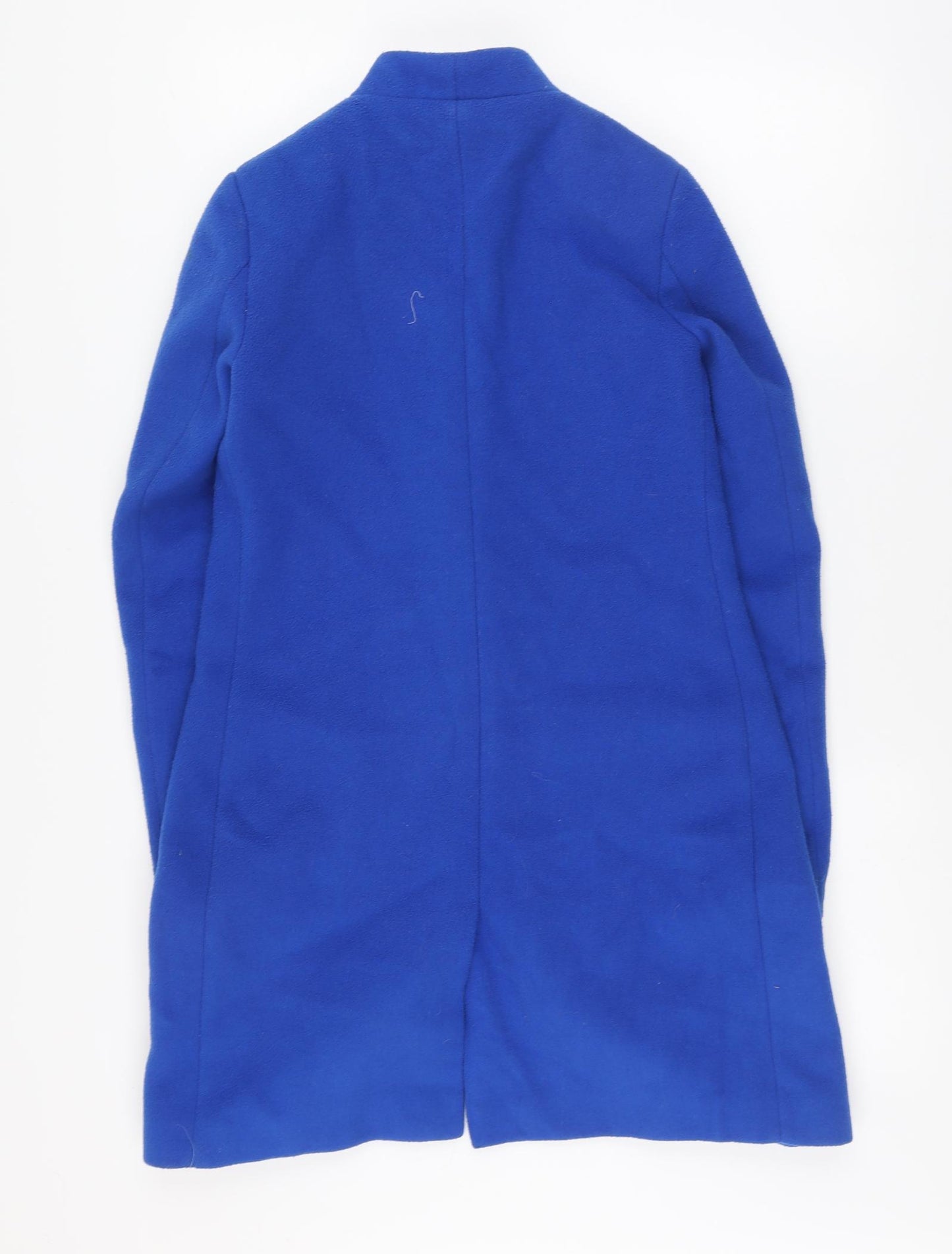 Amaryllis Womens Blue Pea Coat Coat Size 8