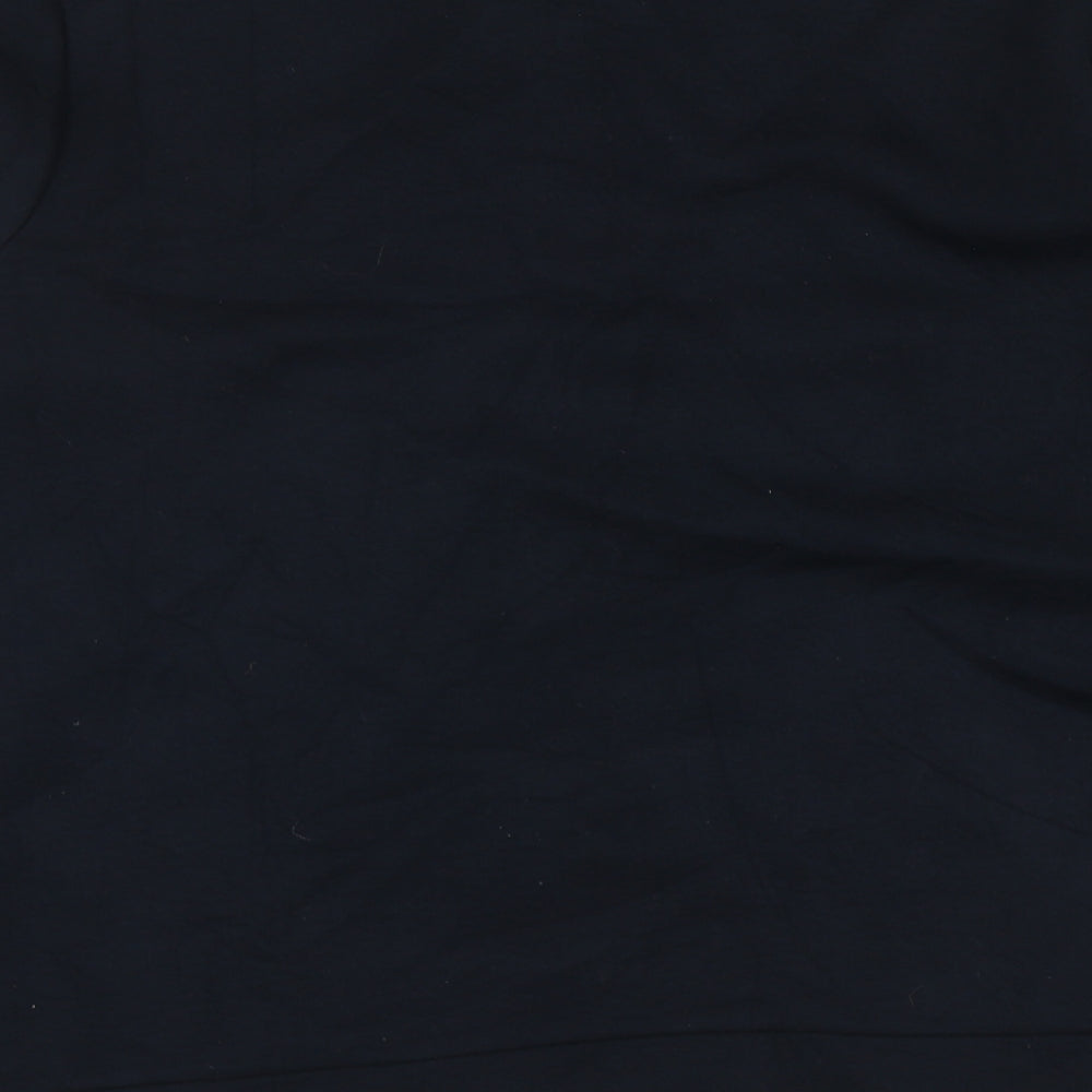 NN07 Womens Blue Viscose Pullover Hoodie Size L