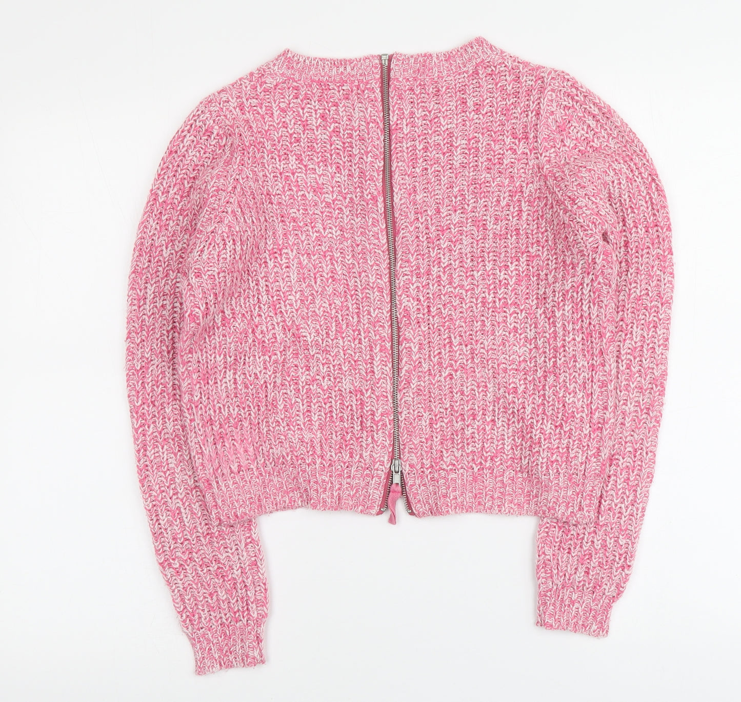 Sophik Girls Pink Round Neck Acrylic Pullover Jumper Size 12-13 Years