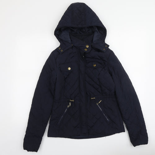 Red Herring Womens Blue Jacket Size 8
