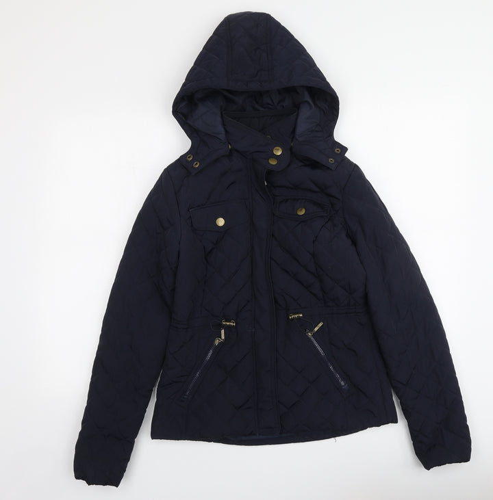 Red Herring Womens Blue Jacket Size 8