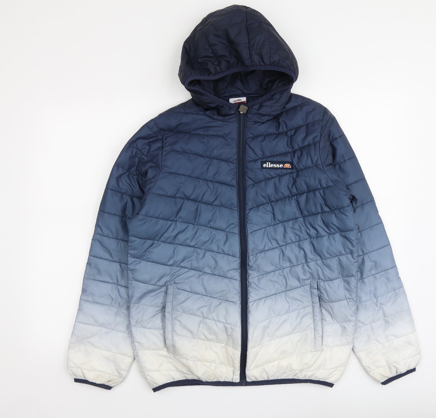 ellesse Boys Blue Ombré Jacket Size 13-14 Years