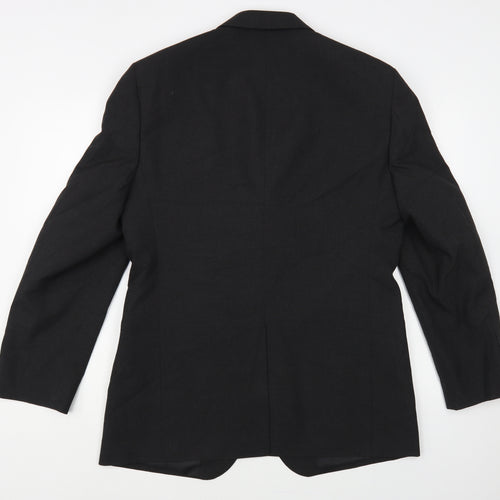 Marks and Spencer Mens Grey Polyester Jacket Blazer Size 40