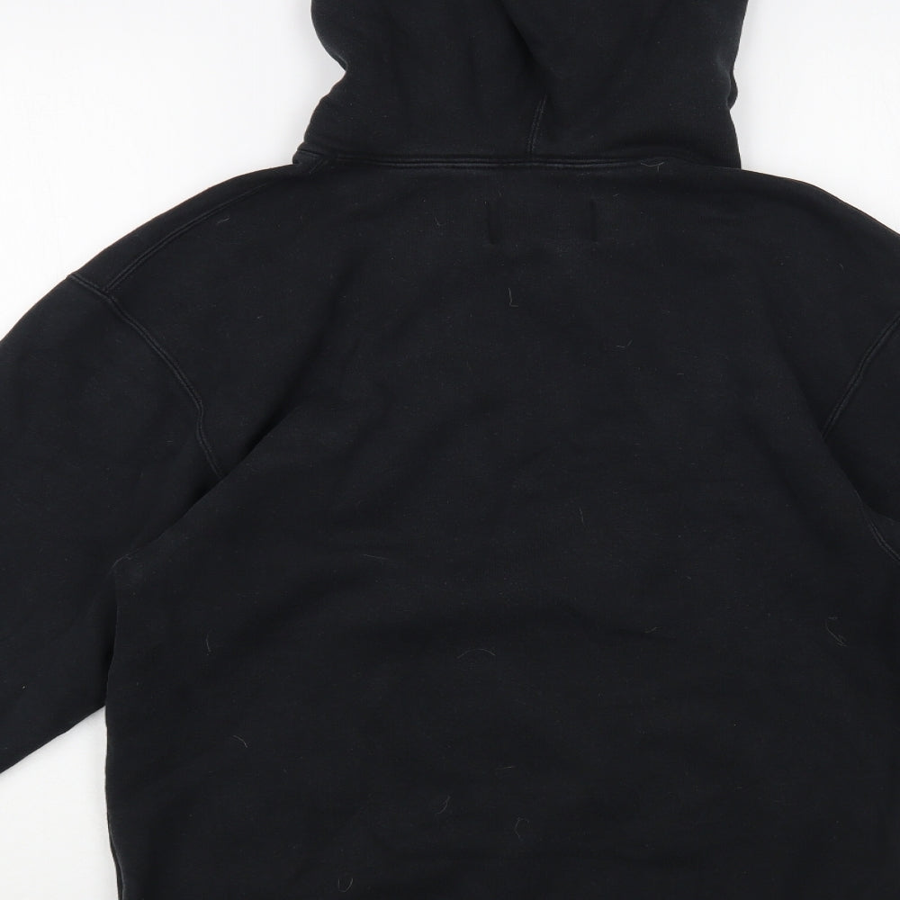 Jordan Mens Black Cotton Pullover Hoodie Size XS