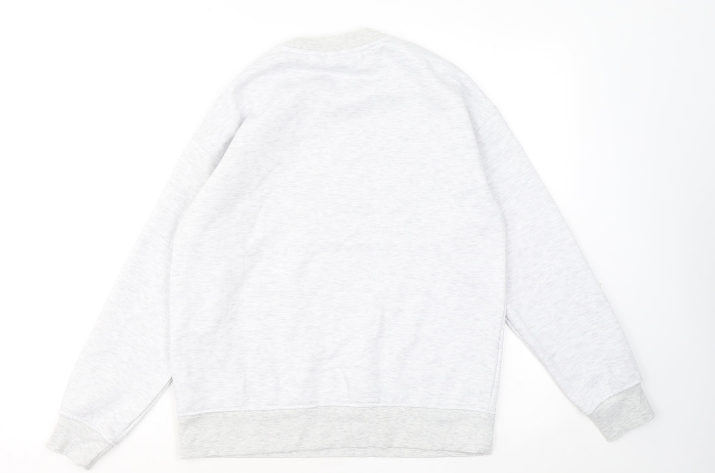 Primark Womens Grey Cotton Pullover Sweatshirt Size 4 - Tom and Jerry