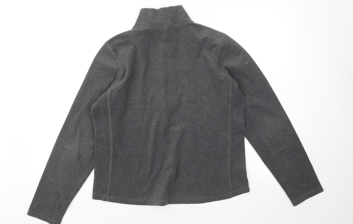 Gap Womens Grey Mock Neck Polyester Pullover Jumper Size L
