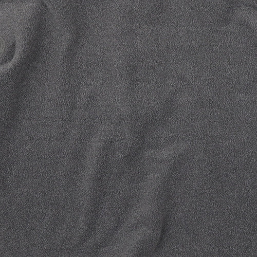 Gap Womens Grey Mock Neck Polyester Pullover Jumper Size L
