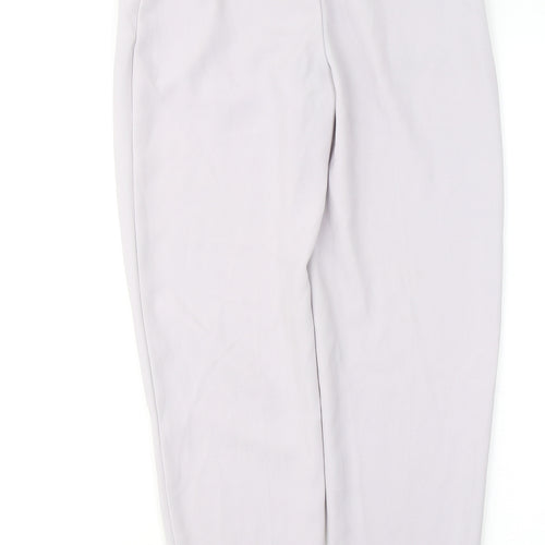 Atmosphere Womens Purple Polyester Trousers Size 4 L24 in Regular