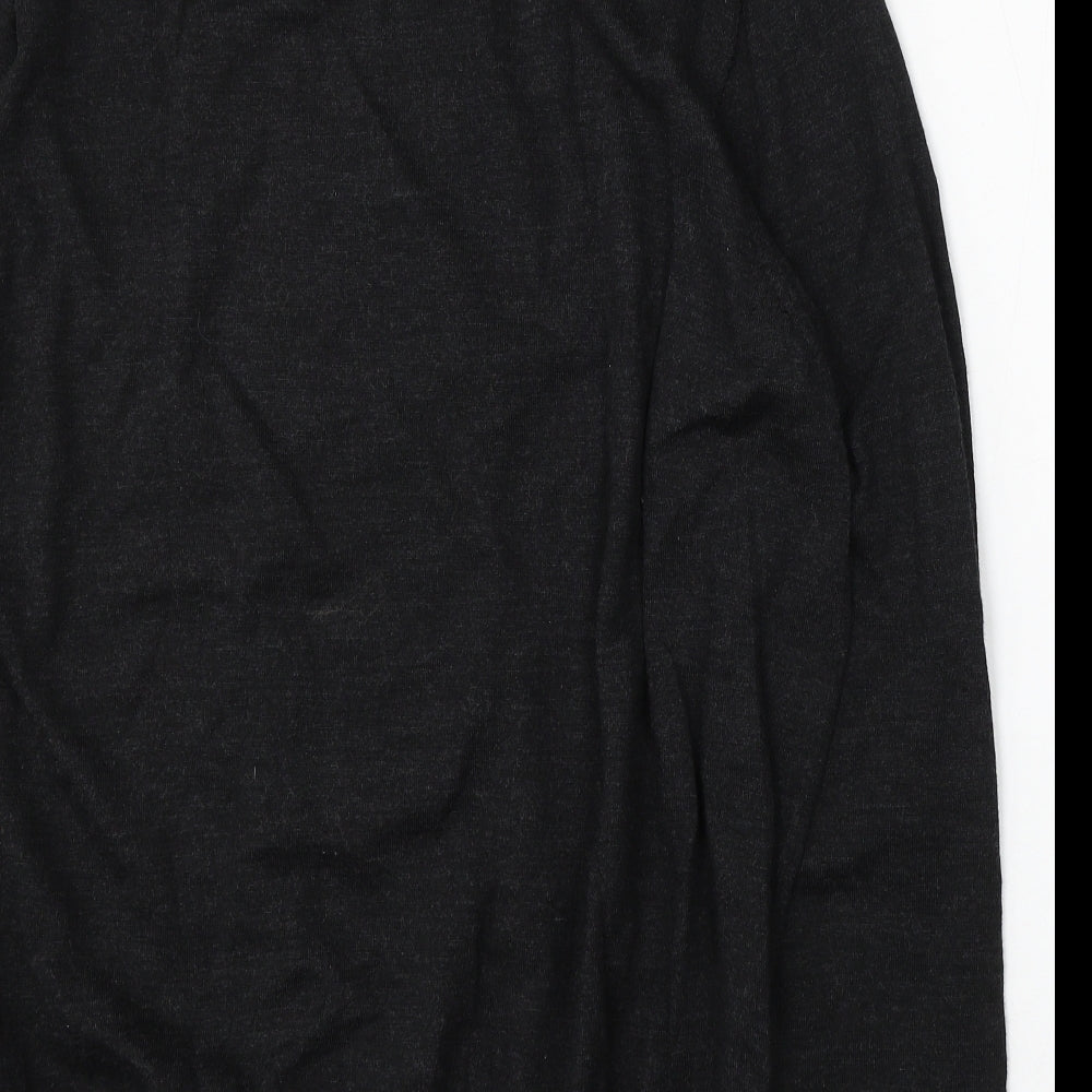 Marks and Spencer Mens Grey V-Neck Wool Pullover Jumper Size 3XL