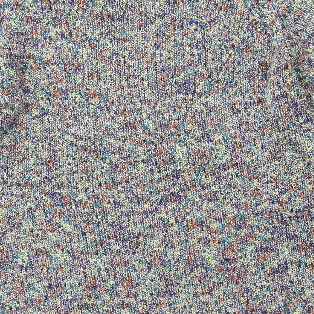 Originals Womens Multicoloured Round Neck Acrylic Pullover Jumper Size XL