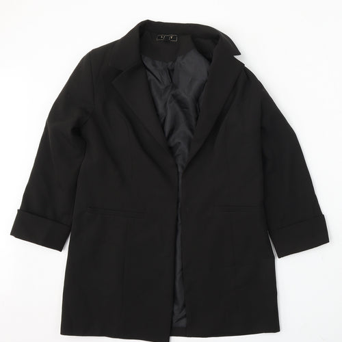 Lipsy Womens Black Jacket Size 8