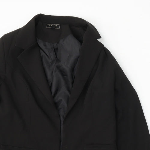 Lipsy Womens Black Jacket Size 8