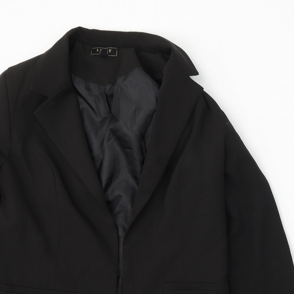 Lipsy Womens Black Jacket Size 8