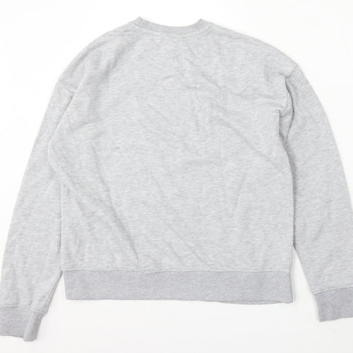 Primark Womens Grey Cotton Pullover Sweatshirt Size 6
