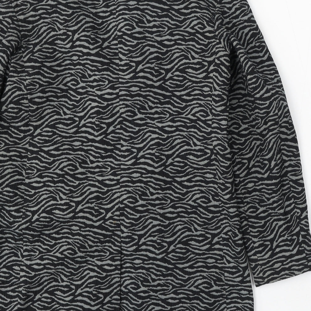 Marks and Spencer Womens Multicoloured Animal Print Jacket Coat Size 12