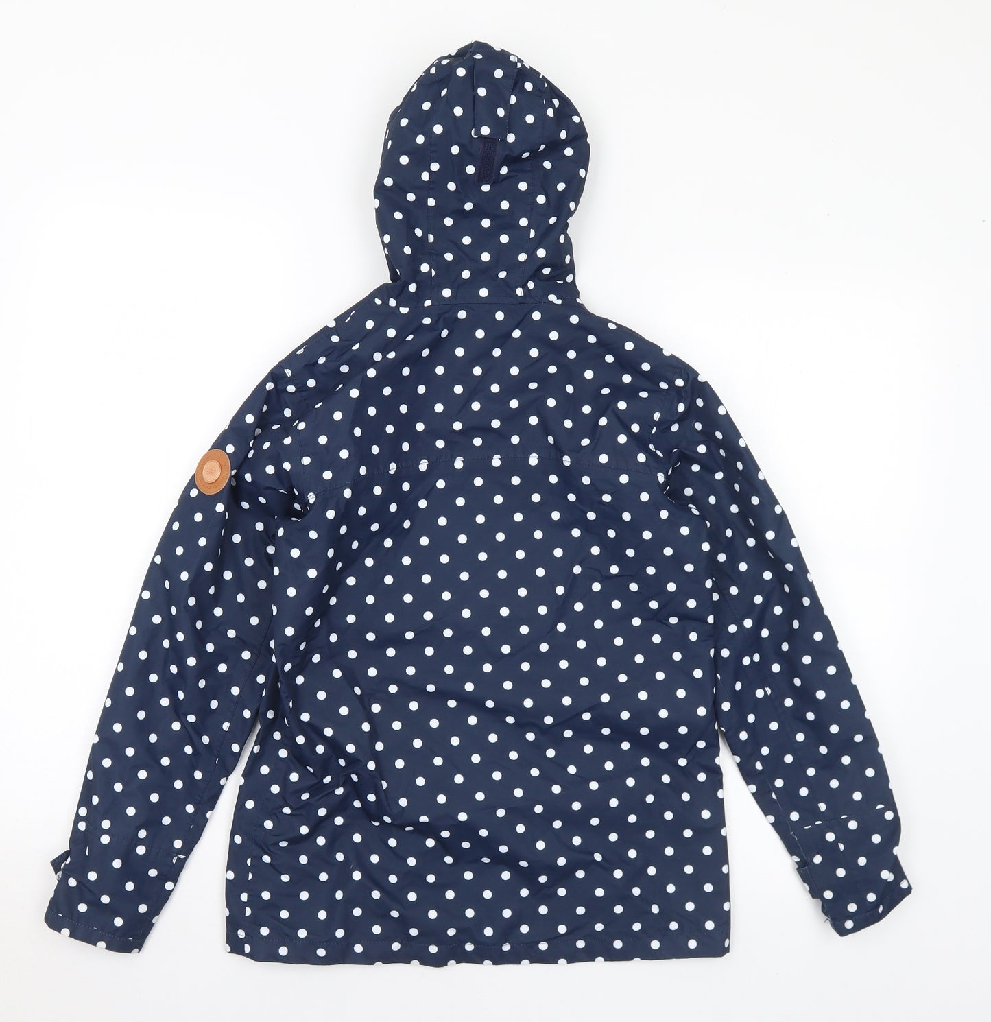 Gelert Girls Multicoloured Polka Dot Rain Coat Coat Size 11-12 Years Zip