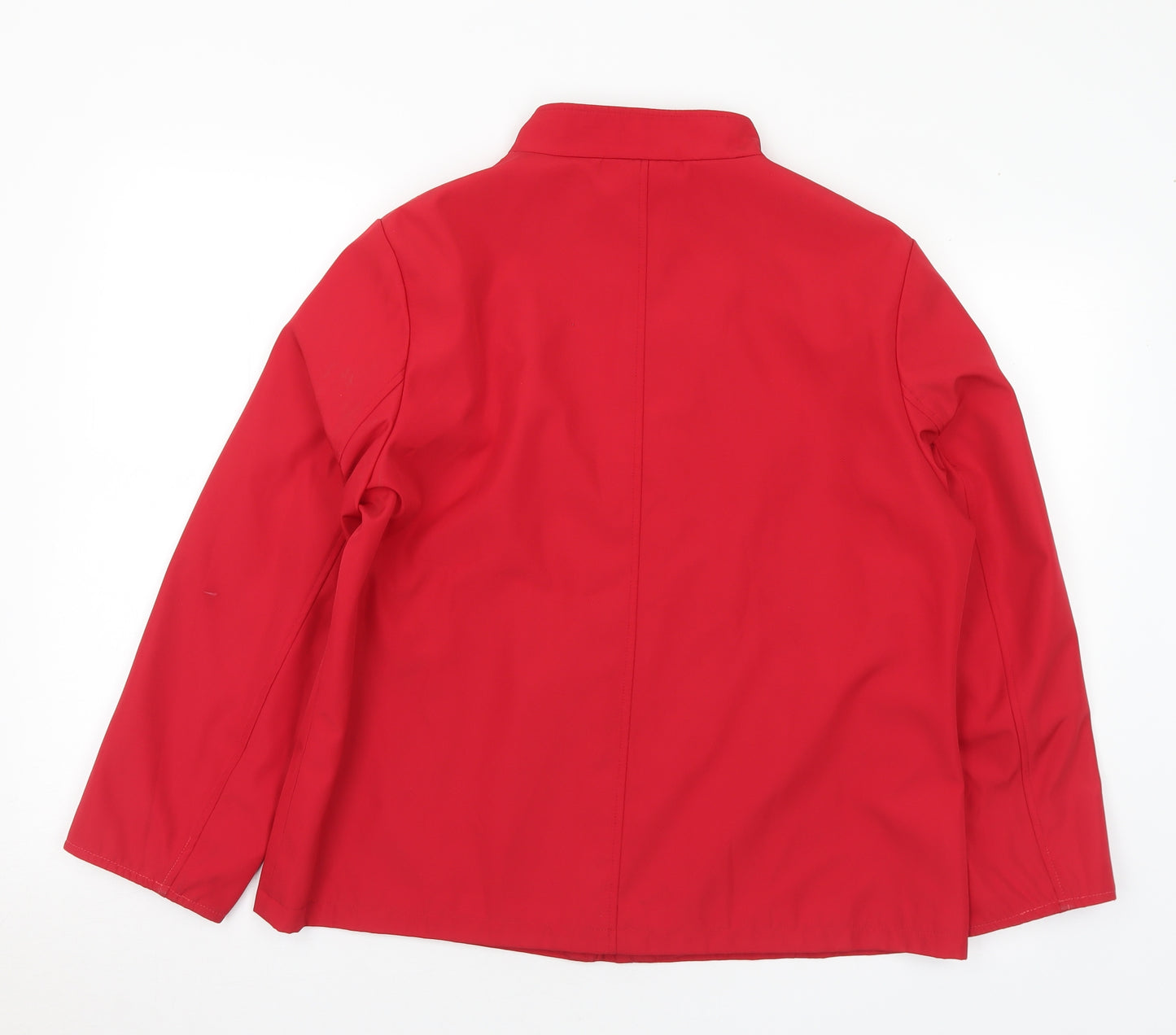Rossetti Womens Red Jacket Coat Size 16 Zip