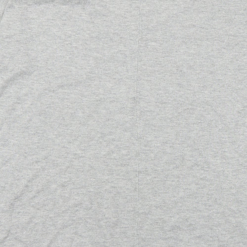 Gap Womens Grey Round Neck Cotton Pullover Jumper Size L