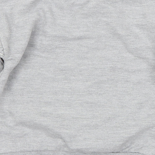 Primark Girls Grey Polyester Pullover Sweatshirt Size 4-5 Years - Sparkle