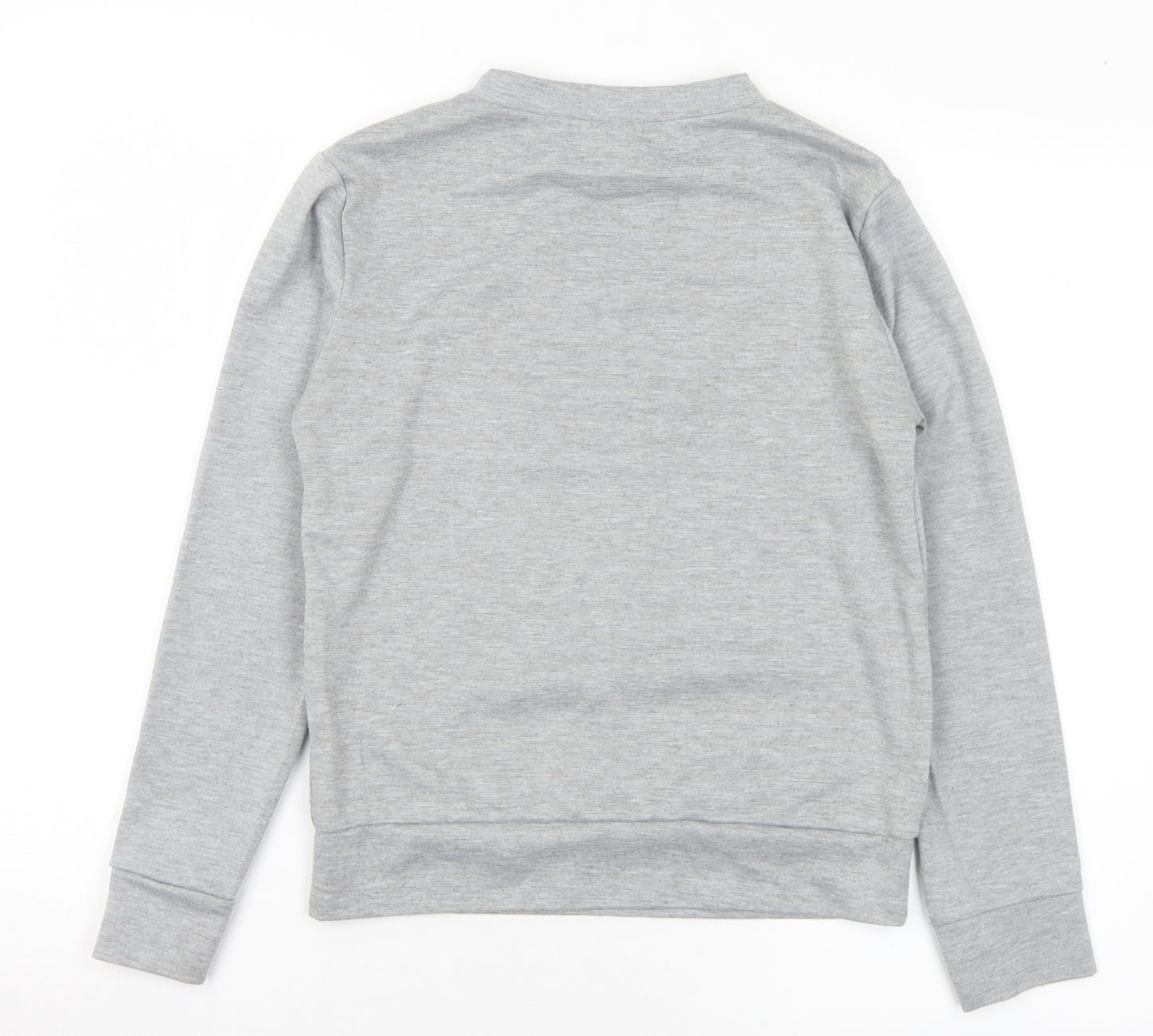 Cotton Candy Womens Grey Polyester Pullover Sweatshirt Size S - S/M Vogue