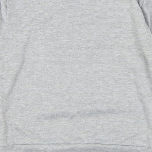 Cotton Candy Womens Grey Polyester Pullover Sweatshirt Size S - S/M Vogue