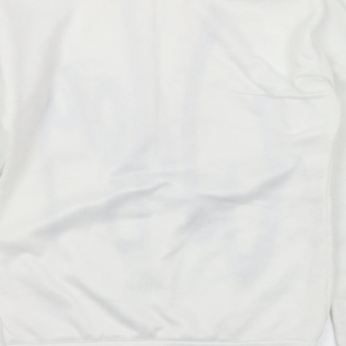 Preworn Womens White Polyester Pullover Sweatshirt Size S - Wifey